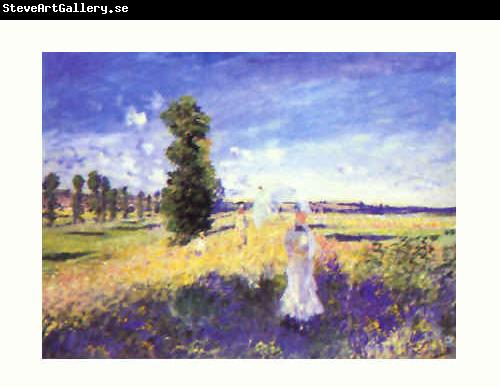 Claude Monet The Walk